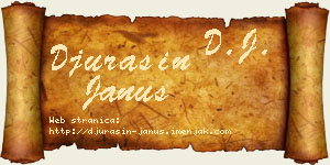 Đurašin Janus vizit kartica